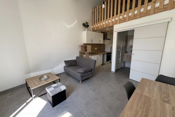 Appartement meublé de type 2 en centre ville - Photo 1