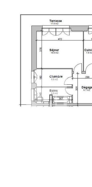 Appartement de 2.5 pièces au 6ème étage avec terrasse - Foto 2