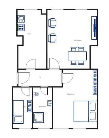 Willkommen Zuhause: 2,5-Zimmer-Stadtwohnung - Foto 5