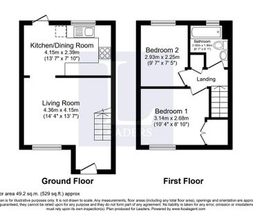 2 bedroom semi-detached house to rent - Photo 2