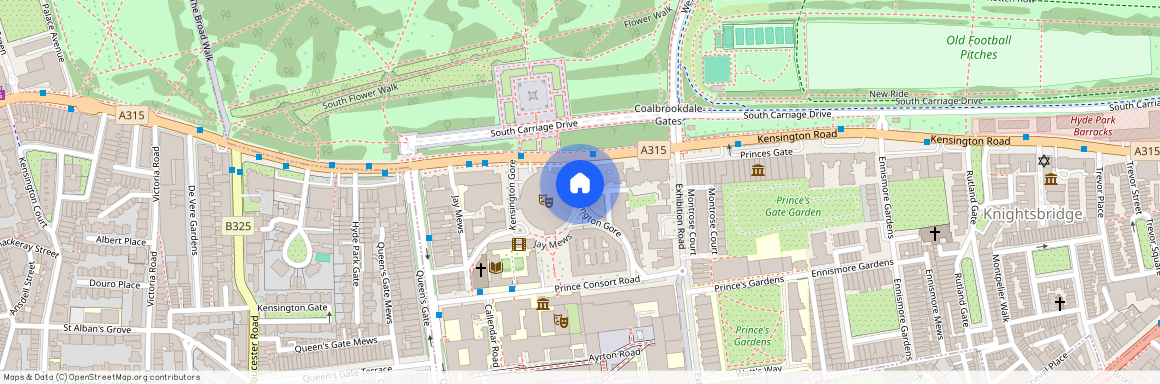 Albert Hall Mansions, Kensington Gore, London, SW7