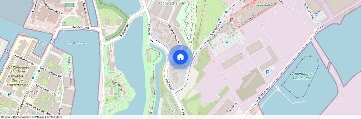 Margretheholmsvej 6, 5. tv., Margretheholmen, 1432 København K