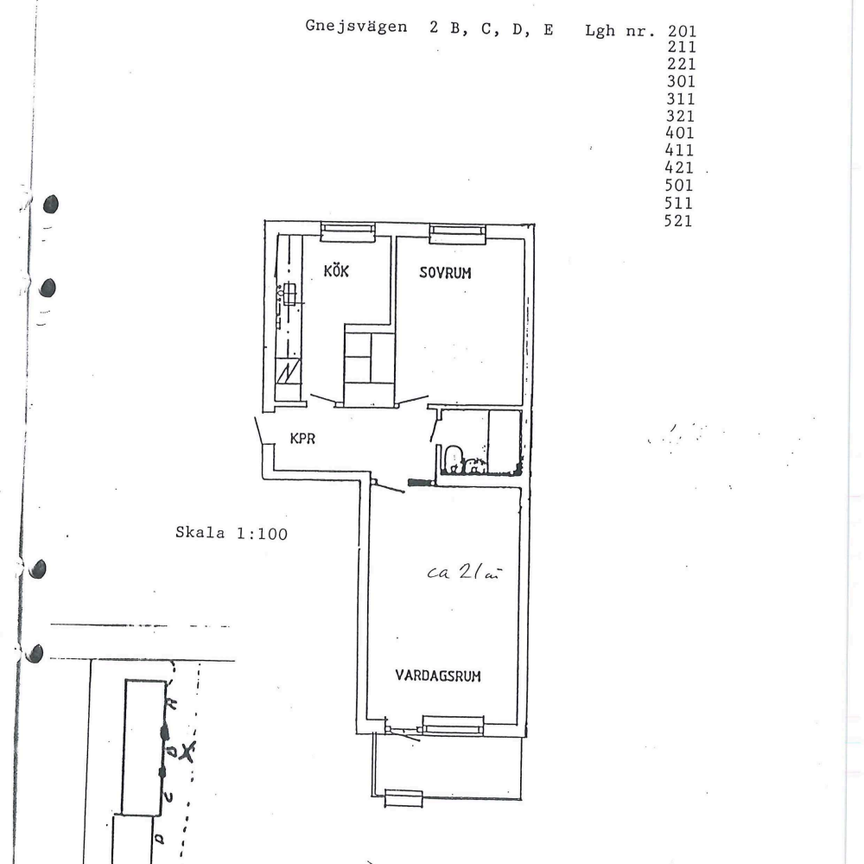Gnejsvägen 2 E, 752 42, Uppsala - Photo 1