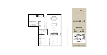 2 Bedrooms plus Study Unit with direct access to Macquarie Center - Photo 2