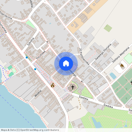 ul. Wojska Polskiego, Kórnik, Kórnik, poznański, wielkopolskie