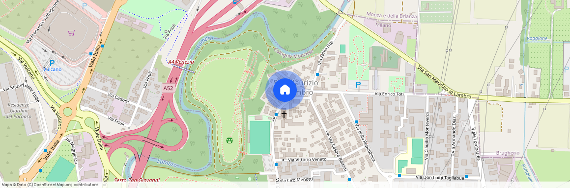 Via Giuseppe Verdi, San Maurizio al Lambro, Cologno Monzese, Milano, 20093, Lombardia