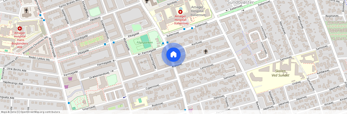 Kastrupvej 77, 1 tv, København