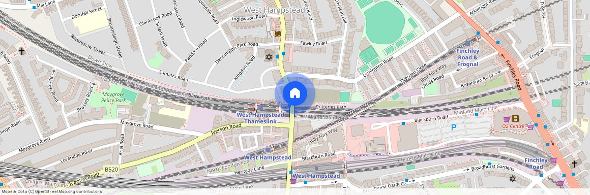 156 West End Lane, London NW6