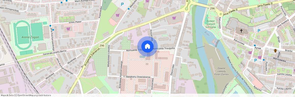 ul. Traugutta, Żagań, żagański, lubuskie