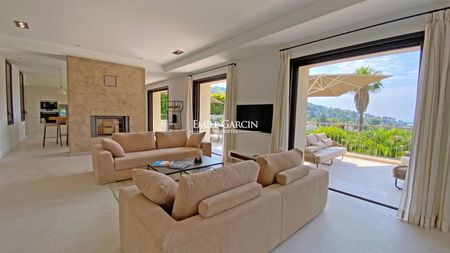 A louer, Cannes, maison contemporaine, vue mer imprenable - Photo 4