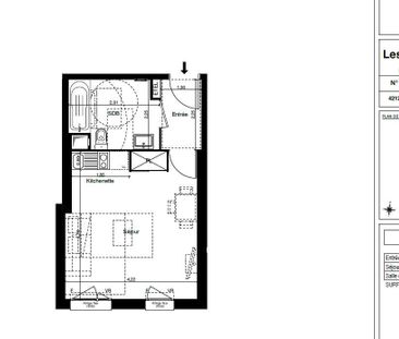 Location Appartement 1 pièce 28m² COULOMMIERS 77120 - Photo 2