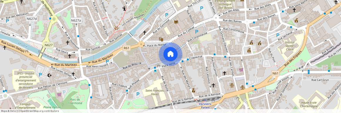 Place Verte, 8, 4800, Verviers