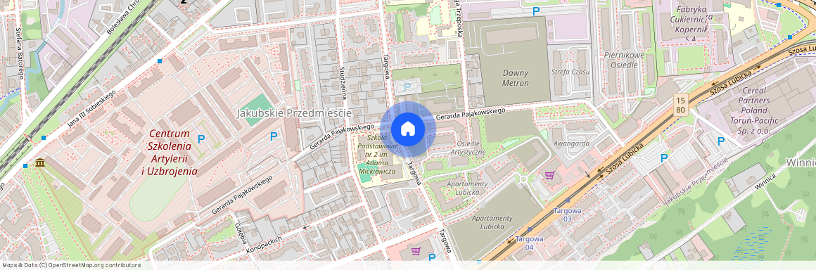 ul. Targowa, Jakubskie Przedmieście, Toruń, kujawsko-pomorskie