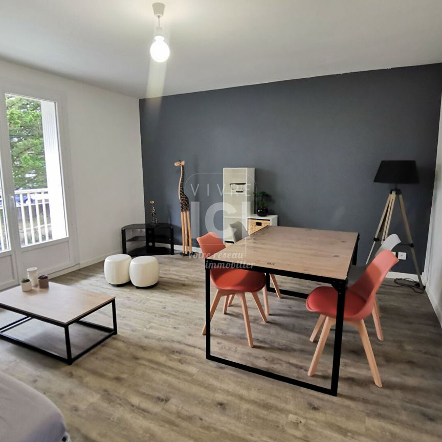 Appartement Nantes 3 pièce(s) 61.79 m2 meublé avec stationnement - Photo 1