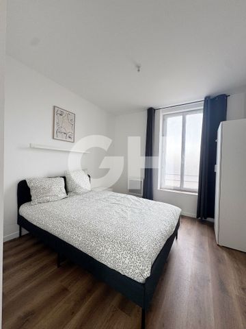 À louer : Appartement T2 meublé à Maubeuge - Faubourg Saint-Quentin - Photo 3