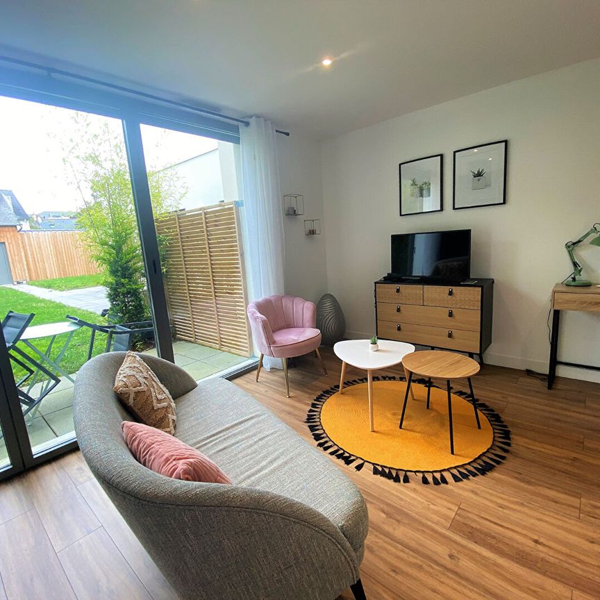 Bel appartement T1bis meublé 33.30m² Rennes - Photo 1