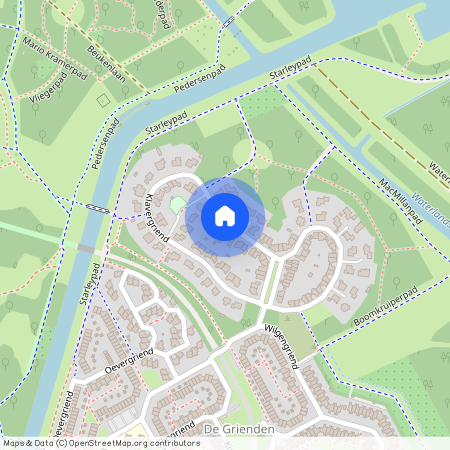 Klavergriend, Klippriend en Wilgengriend, 1356 KE, Klavergriend, Almere