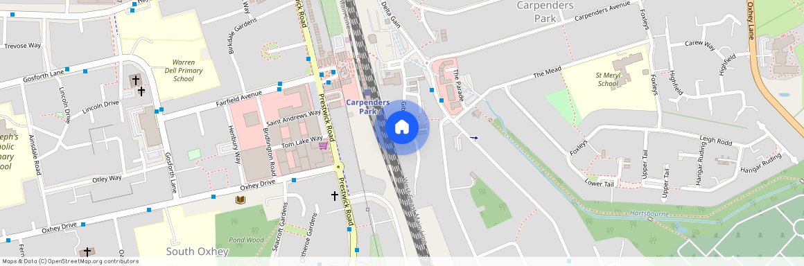 Gibbs Couch, Carpenders Park