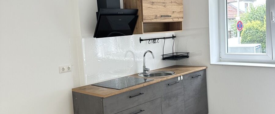 Kernsanierte 3 Zimmer Duplexwohnung in Königstein im Taunus | Einbauküche - Foto 1