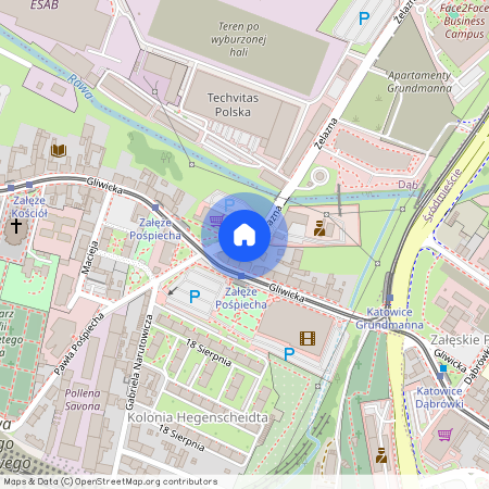 Żelazna 22, Śródmieście, Katowice, śląskie