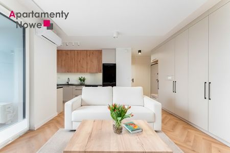 Nowe, klimatyzowane mieszkanie 44m2 z balkonem w nowoczesnej inwestycji „City Vibe Green Space” przy ul. Myśliwskiej 66D - Фото 5