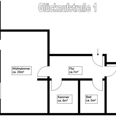 2 Raum-Wohnung mit Wohnküche und Aufzug - Photo 2