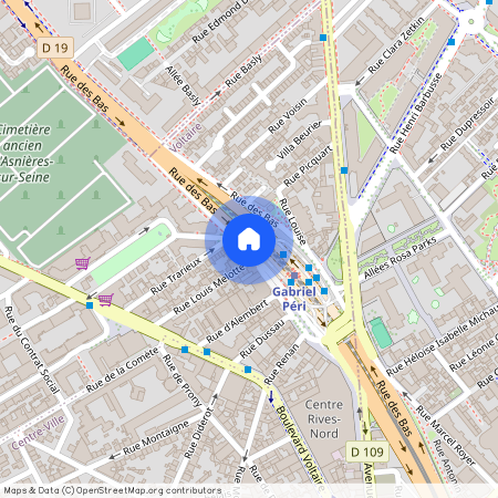 Building Rue des Bas - checkmyguest - 1228699 - PAR, Rue des Bas, Asnières-Sur-Seine