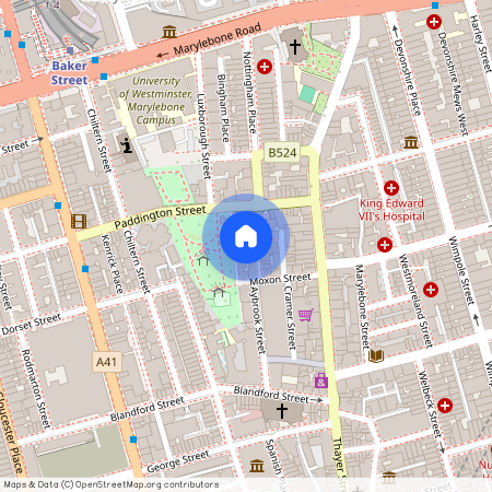 Ossington Buildings, W1U 4BQ, London