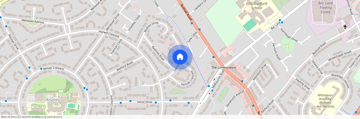 Camborne Drive, Nottingham, Nottinghamshire, NG8