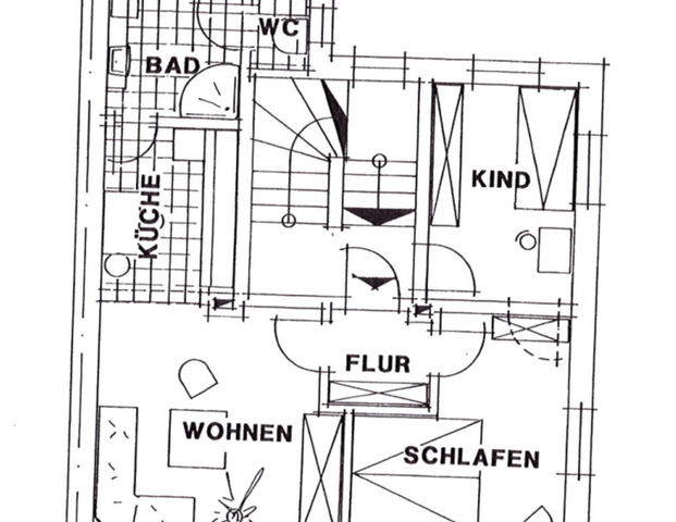 56m² _ 3 Raum Wohnung - Photo 1