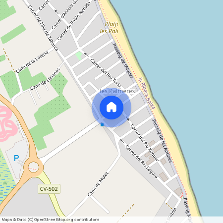 Les Palmeres, - Carrer del Riu Belcaide 5