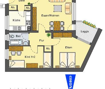 3-Zimmer-Wohnung in Arnsberg - Foto 3