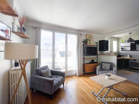 Logement à Paris, Location meublée - Photo 2