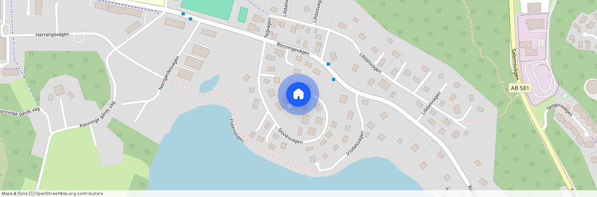 Sjöviksvägen, Rönninge