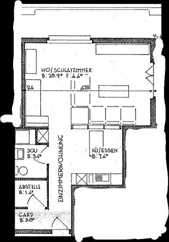 Small, bright apartment in the center of Buchs - Foto 4