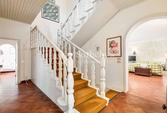Elegant villa with garden steps away from the sea