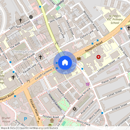 Stunning Flat. 38-42 Newport Road, Cardiff