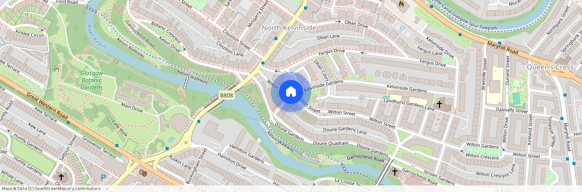 Wilton Street, North Kelvinside, Glasgow, G20