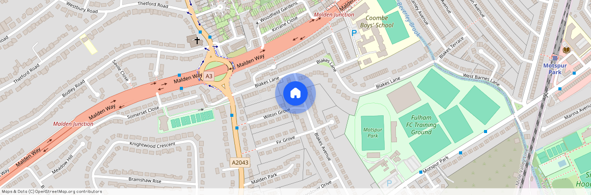 Blakes Avenue, New Malden, Surrey, KT3