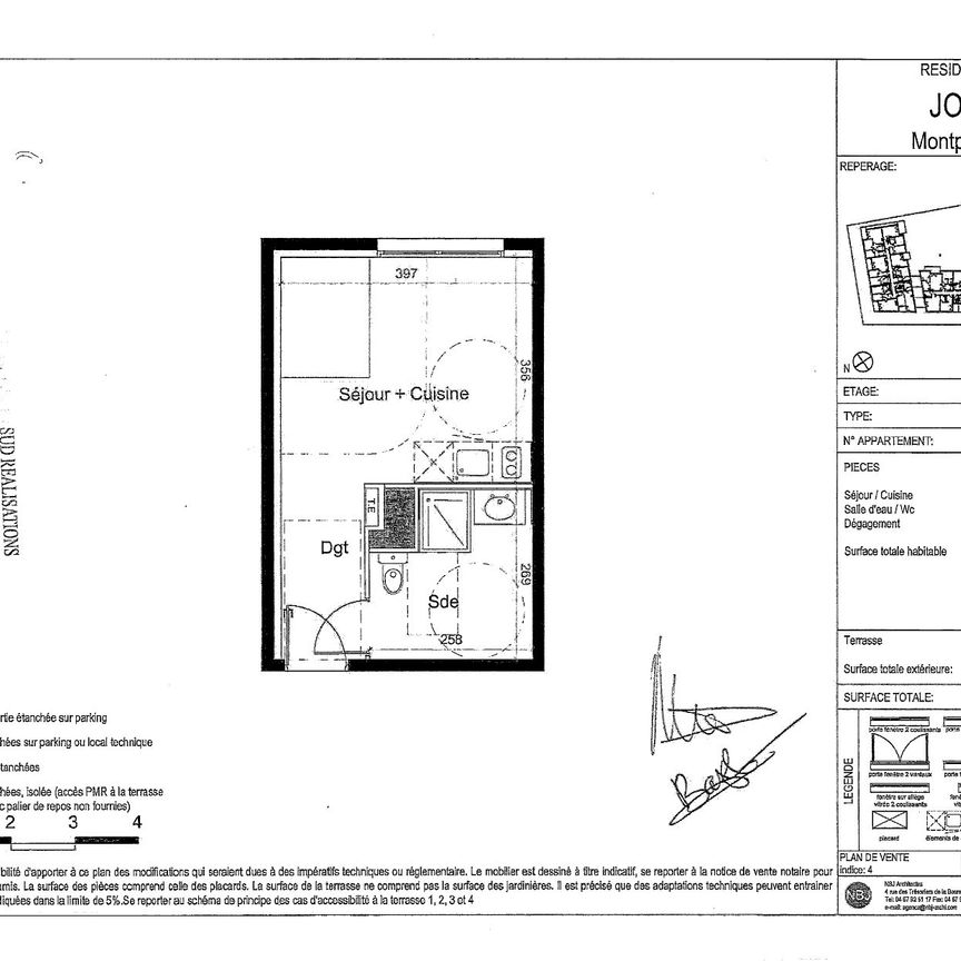 Beaux Arts - T1 - 23,90 m² - Photo 2