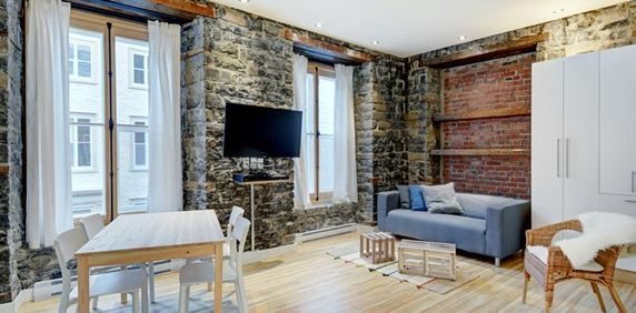 Loft entièrement meublé à louer Vieux-Québec juillet 2026 - Photo 2