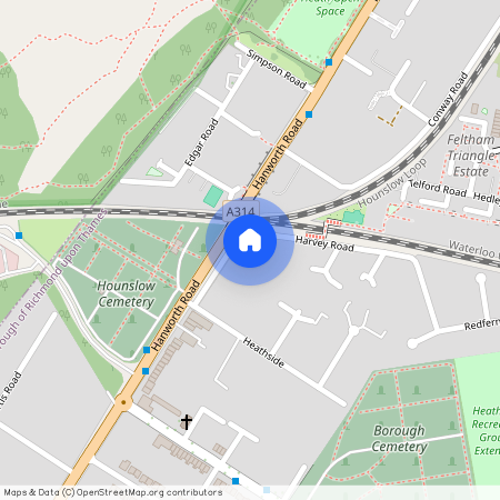 Harvey Road, Whitton, Hounslow, TW4