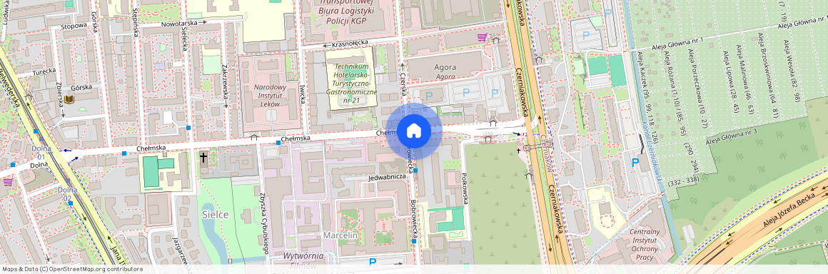 ul. Chełmska, Sielce, Mokotów, Warszawa, mazowieckie