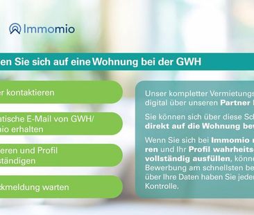 2-Zimmer-Wohnung zentral gelegen mit Balkon! - Photo 1