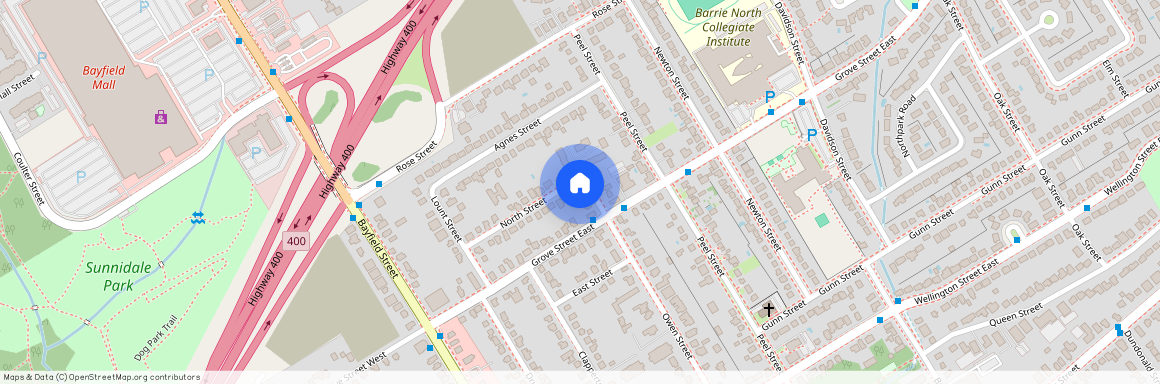 210 OWEN Street Unit# Main, Barrie