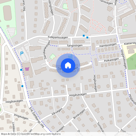 Dansbanestigen, Södertälje