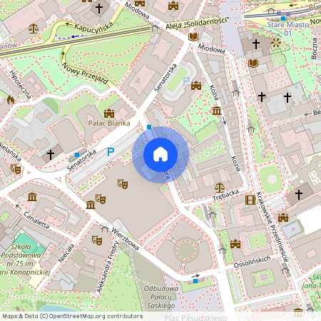 Warszawa, Śródmieście, ul., Moliera