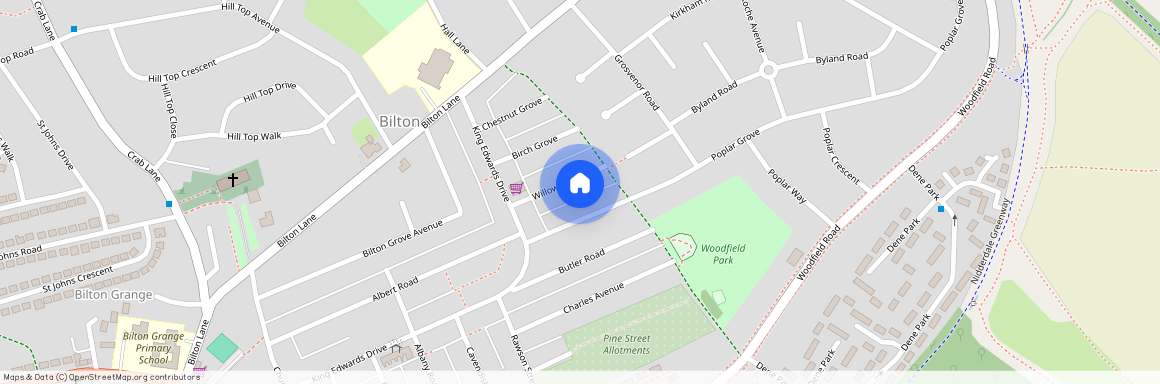 King Edwards Drive, Harrogate, North Yorkshire, UK, HG1