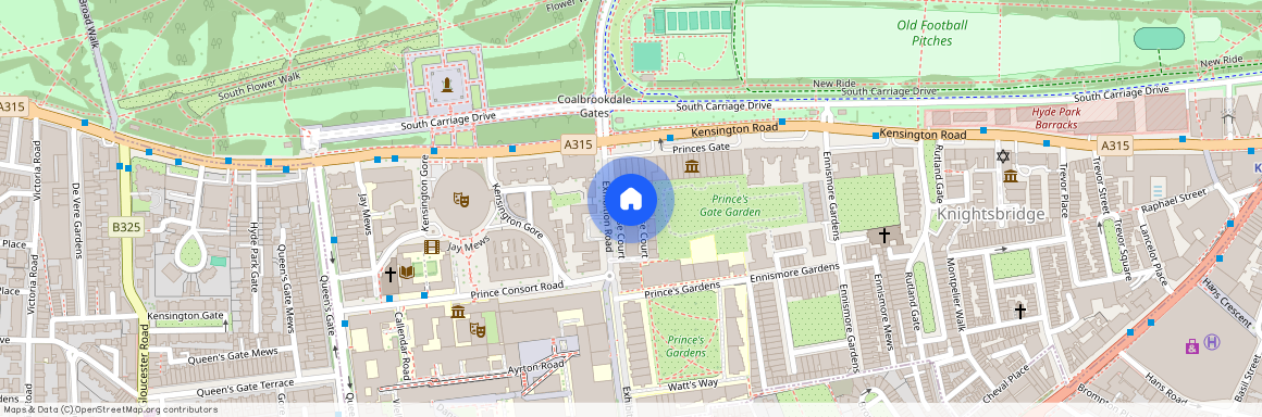 Princes Gate, South Kensington, SW7, London