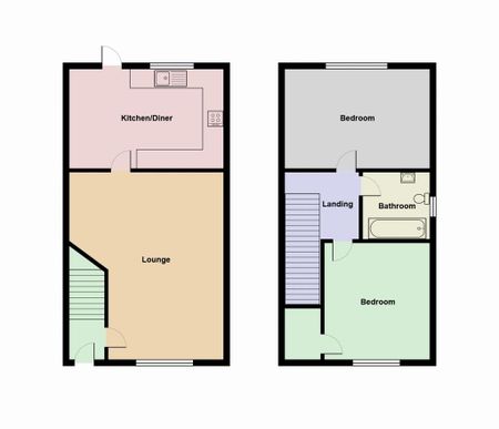 2 bedroom terraced house to rent - Photo 4